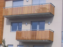 Balkon Neubau in Algund